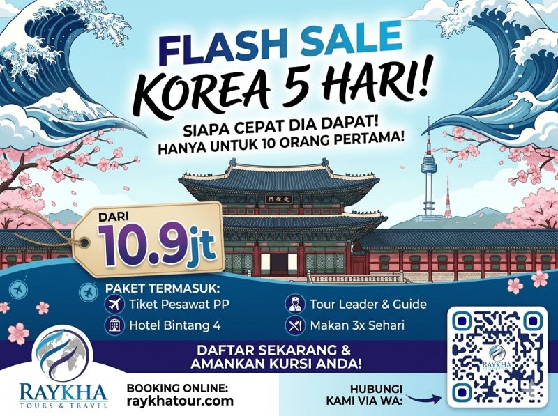 FLASH SALE KOREA 5 HARI