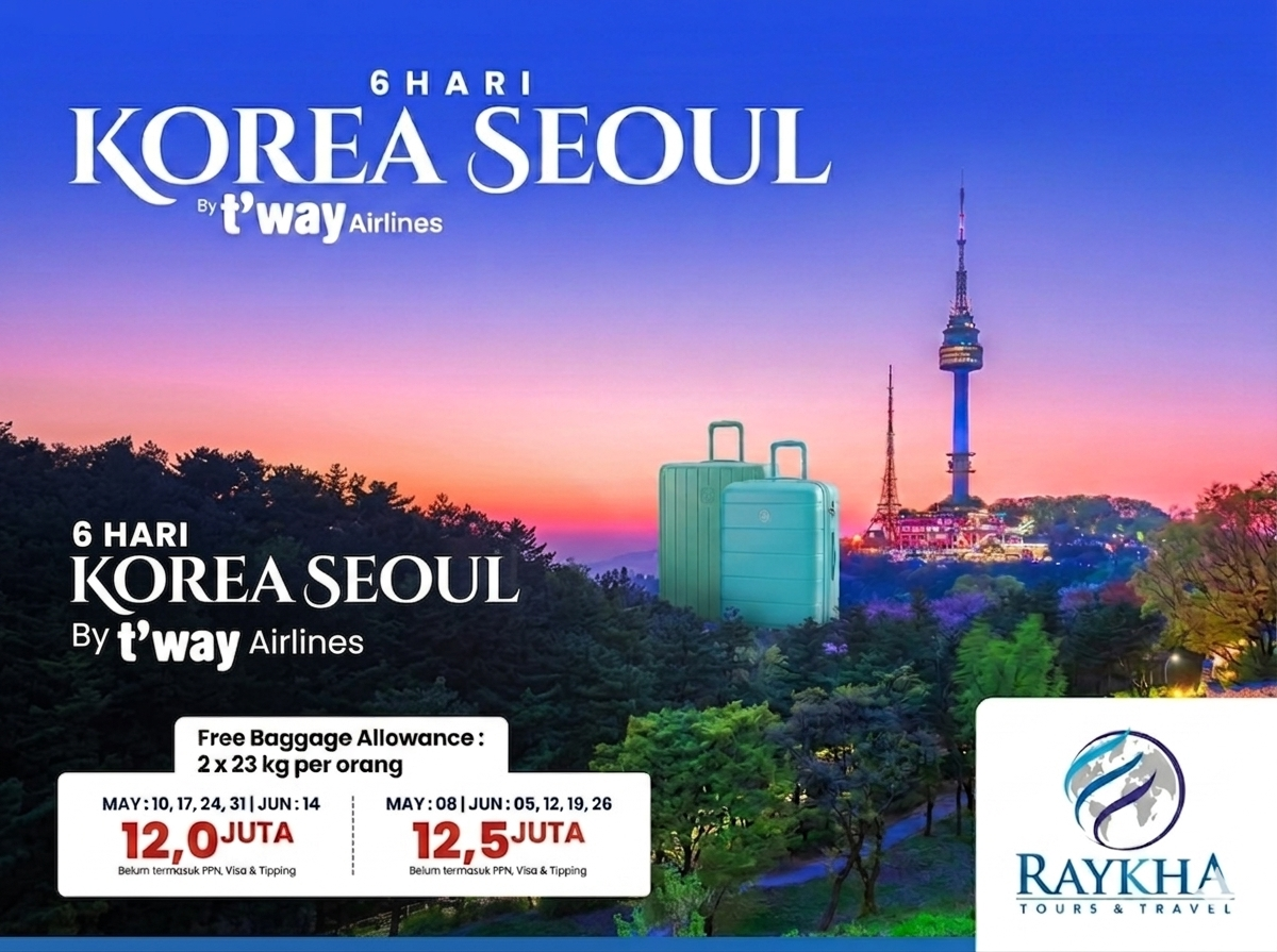 Paket Tour Korea Seoul 6D4N: Jelajahi Pesona Modern &amp;amp;amp; Tradisional Negeri Ginseng